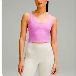 Lululemon align ribbed Henley tank top